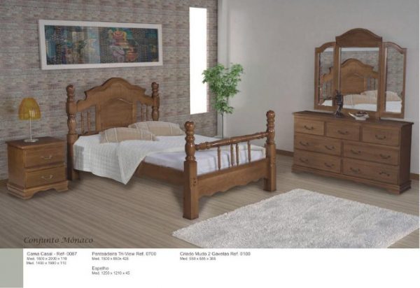 CAMA CASAL MÔNACO 1,60