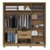 GUARDA ROUPA NEW PARANOA 6 PORTAS - Image 4